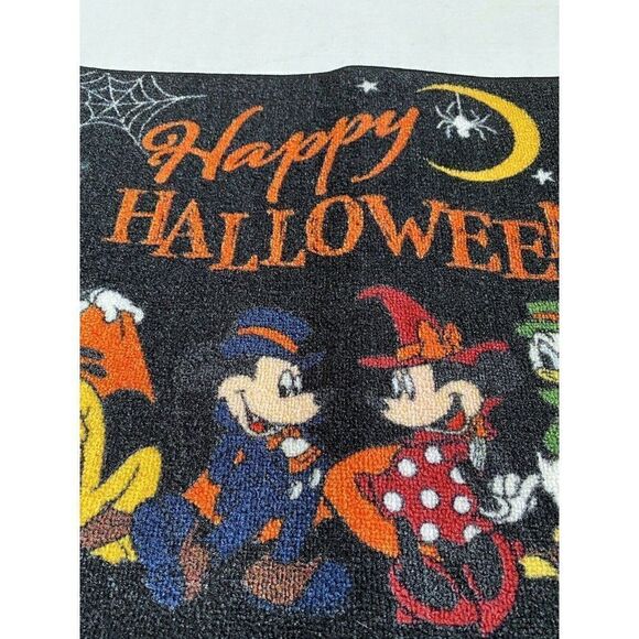 Disney Mickey Minnie Pluto Donald Daisy Goofy Halloween Accent Rug 20" x 32" NWT - Picture 4 of 8
